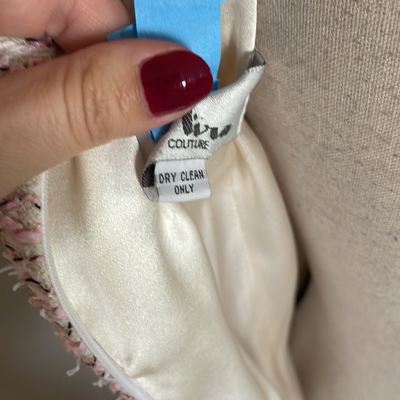 MIRA Couture tweed dress - Picture 9 of 9